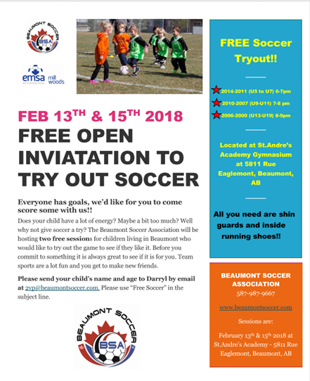 2018 Free Soccer Flyer v1.1 2018 Free Soccer Flyer v1.1